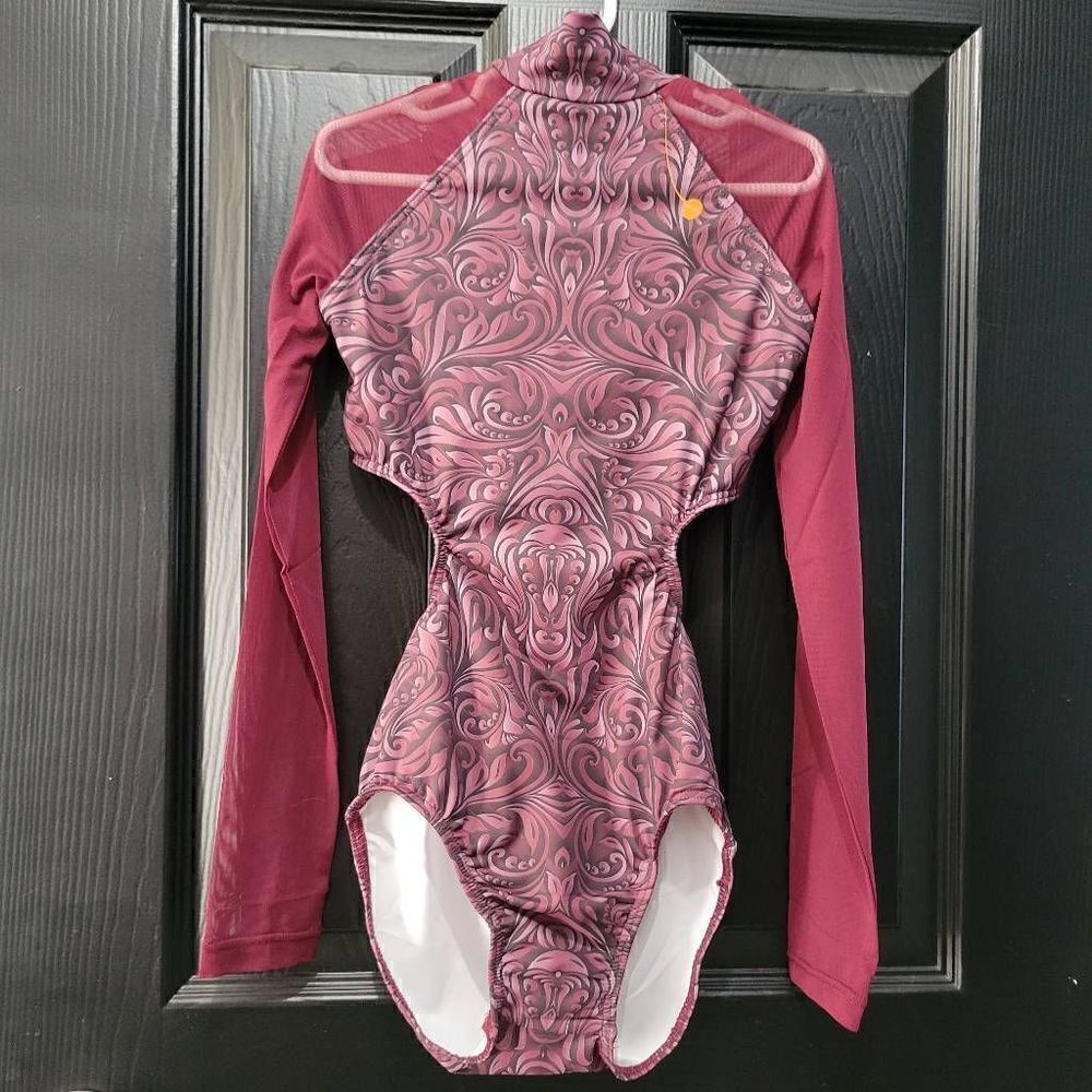 Weissman Balera lcostume dance acro large child NWOT leotard